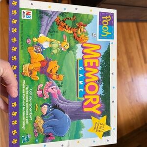Disney Pooh Memory Game - Vibrant Colors